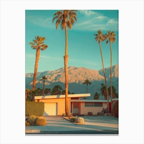 California Dreaming - Famous Palm Springs Canvas Print