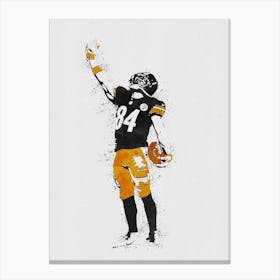 Antonio Brown Pittsburgh Steelers Canvas Print