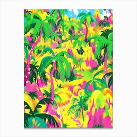 Tropical Jungle 14 Canvas Print