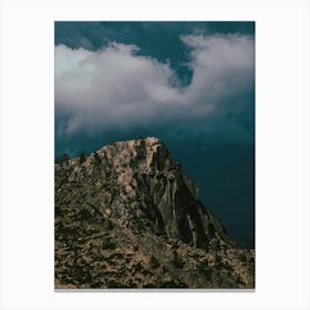 Rocky Donner Pass Canvas Print