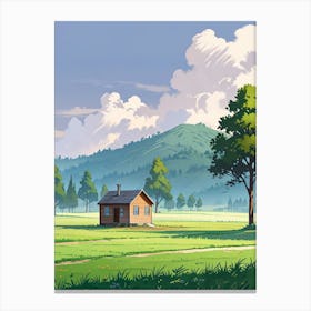 House In The Countryside 6 Canvas Print