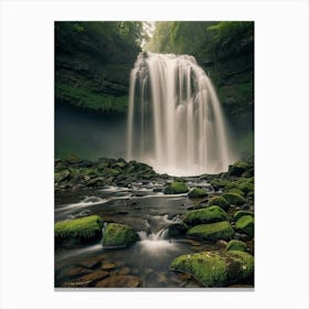 Default Forests And Waterfalls These Images Bring A Sense Of C 1 Canvas Print