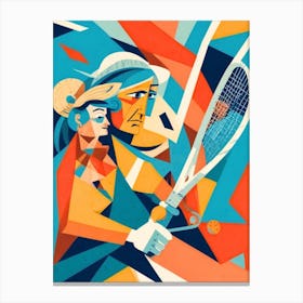 Tennis Player Canvas Print