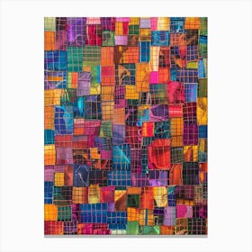 Mosaic Squares 1 Canvas Print