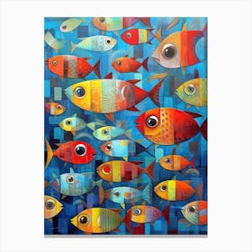 Sardines Canvas Print