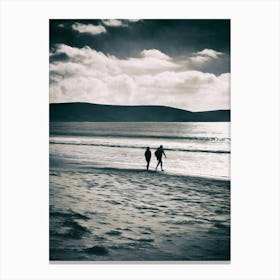 Shoreline Walk Canvas Print