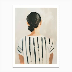 Back View Of A Woman 1 Canvas Print