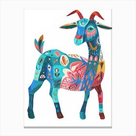 Goat Illustration 5 Canvas Print