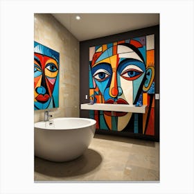 Bathroom Art Canvas Print