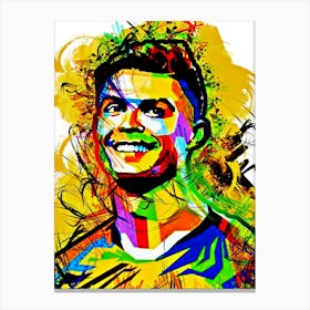 Cristiano Ronaldo 2 Canvas Print