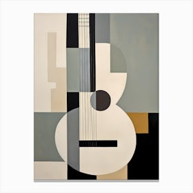 Amale0130 An Abstract Painting Of A Jazz Guitar In The Style Of Cd5ee1d1 6ba9 43b6 8e7e 2ad3c7ad0b85 Canvas Print