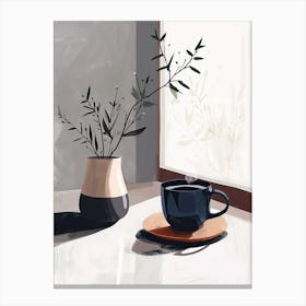 Cup Of Coffee, Hygge Canvas Print