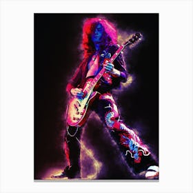 Spirit Of Led Zeppelin Jimmy Page Canvas Print