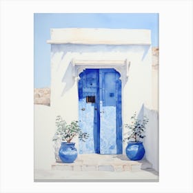 Blue Door 34 Canvas Print