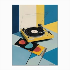 Turntable 1 Canvas Print