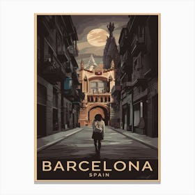 Barcelona Canvas Print