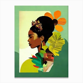 African Beauty Canvas Print