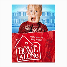 Home Alone, Wall Print, Movie, Poster, Print, Film, Movie Poster, Wall Art, Canvas Print