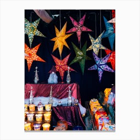 Ramadan star's Canvas Print