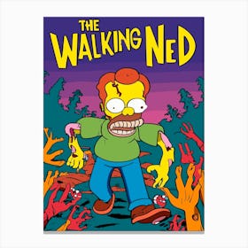 Walking Ned Canvas Print