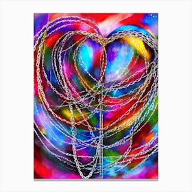 Heart Of Steel Canvas Print