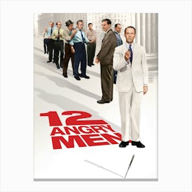 12 Angry Men (1957) Canvas Print