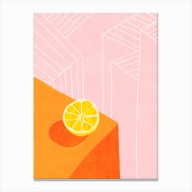 Lemon City Canvas Print