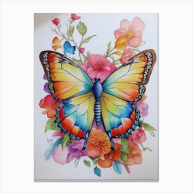 Colorful Butterfly 2 Canvas Print