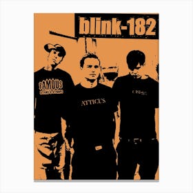 Blink 182 3 Canvas Print