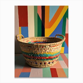 Basket Canvas Print