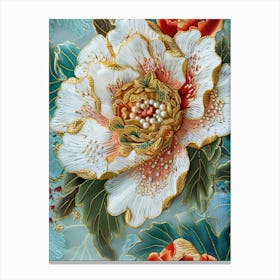 Chinese Flower 1 Canvas Print