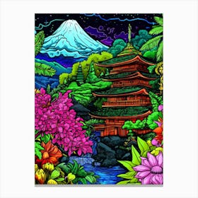 Japanese Garden Canvas Print