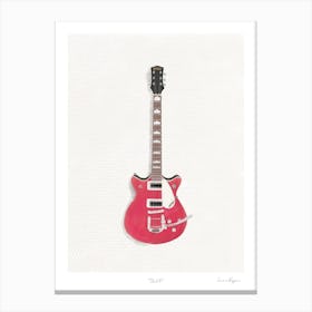 Gretch Guitar Canvas Print