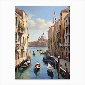 Venice Grand Canal Art Print 1 Canvas Print