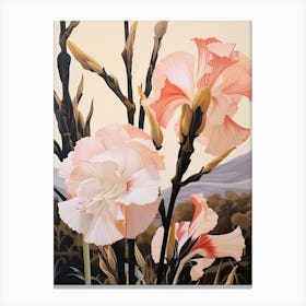 Flower Illustration Gladiolus 3 Canvas Print