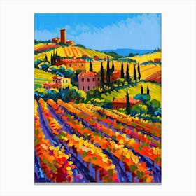 Tuscan Countryside 4 Canvas Print