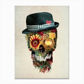 Vintage Skull Canvas Print