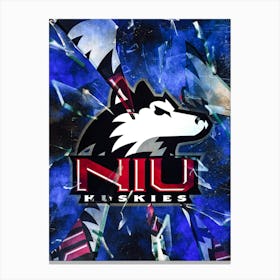 Northern Illinois Huskies 1 Canvas Print