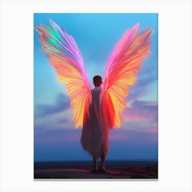 "Bright Wings" Canvas Print