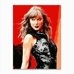 Taylor Swift 40 Canvas Print