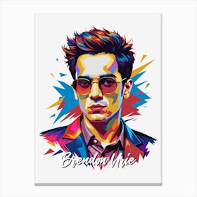 Brendon Urie Panic! At The Disco 02 Canvas Print