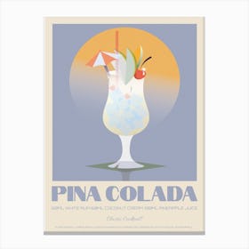 The Pina Colada Canvas Print