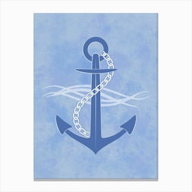 Anchor Three Set Canvas Print