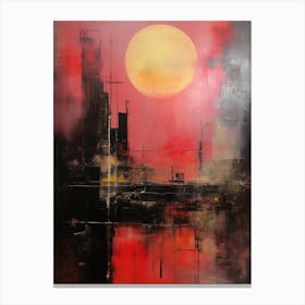 Sunset City 1 Canvas Print