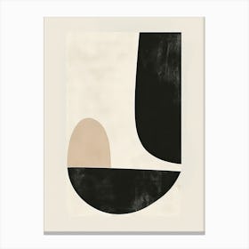 Kinshasa Stone Park Bauhaus Minimalist Canvas Print