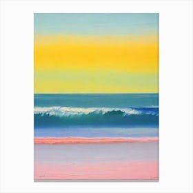 Cable Beach, Australia Bright Abstract Canvas Print