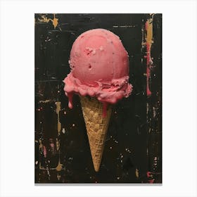 Ice Cream Cone Canvas Print