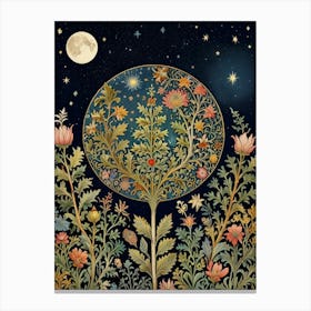 Tree Of Life Style William Morris 2 Canvas Print