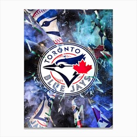 Toronto Blue Jays Baseball Poster Canvas Print
