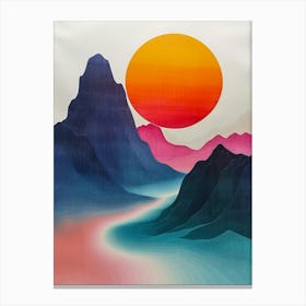 'Sunrise' 70 Canvas Print